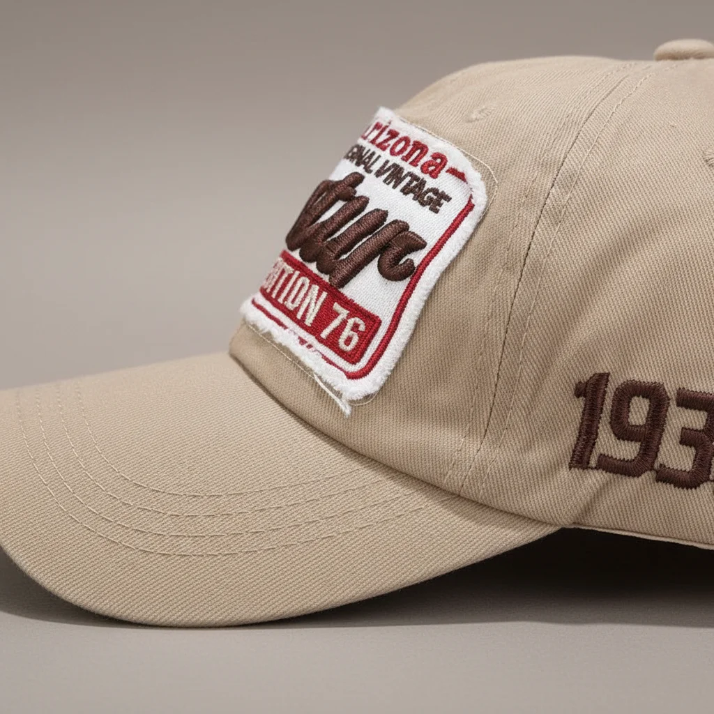 casquette vintage coton style usa - Vue 4 - casquette vintage