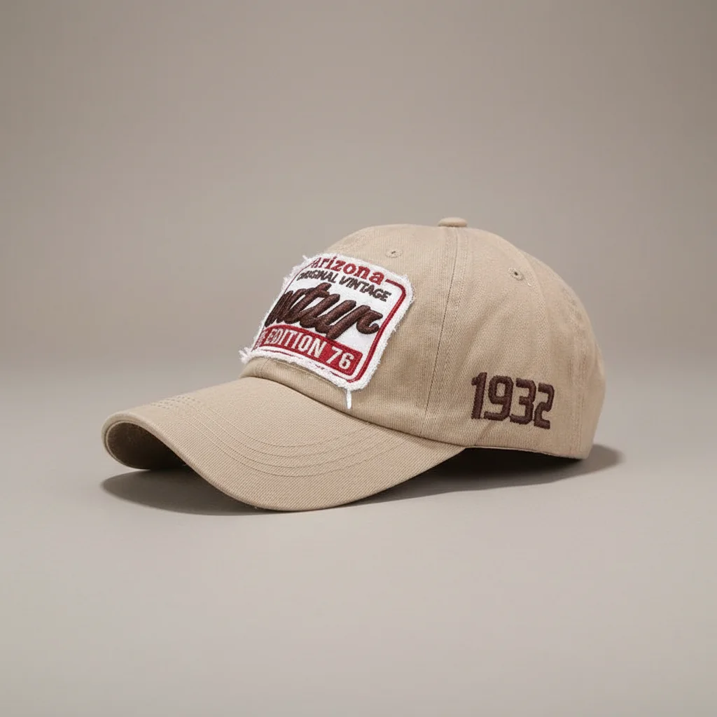 casquette vintage coton style usa - Vue 5 - casquette vintage