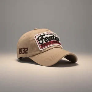 casquette vintage coton style usa femme - Vue 1 - casquette vintage