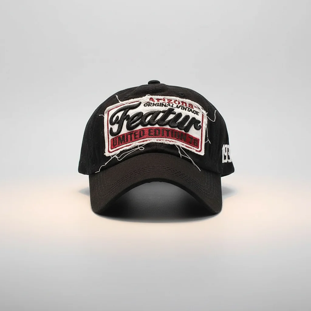 casquette vintage coton style usa femme - Vue 2 - casquette vintage