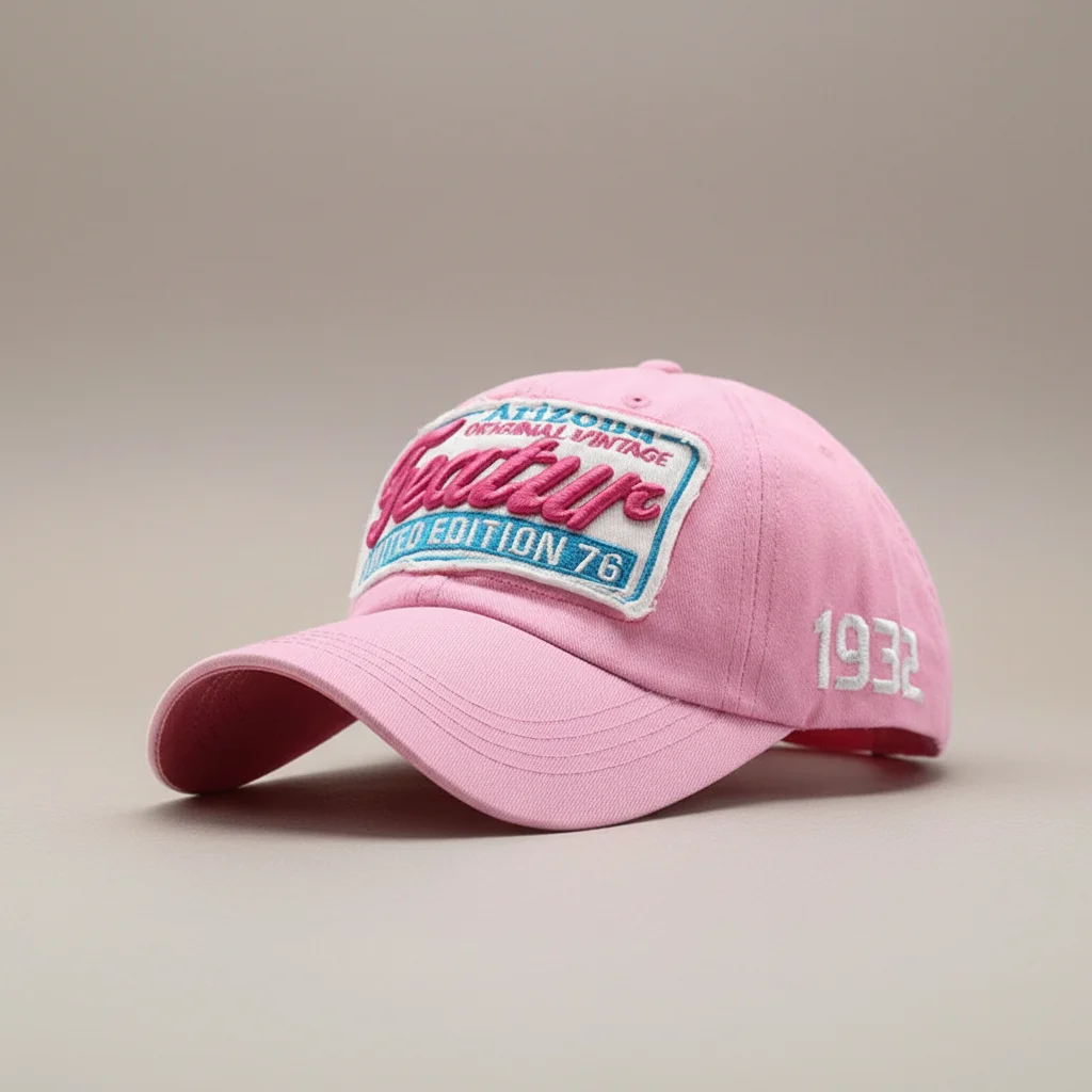 casquette vintage coton style usa femme - Vue 6 - casquette vintage