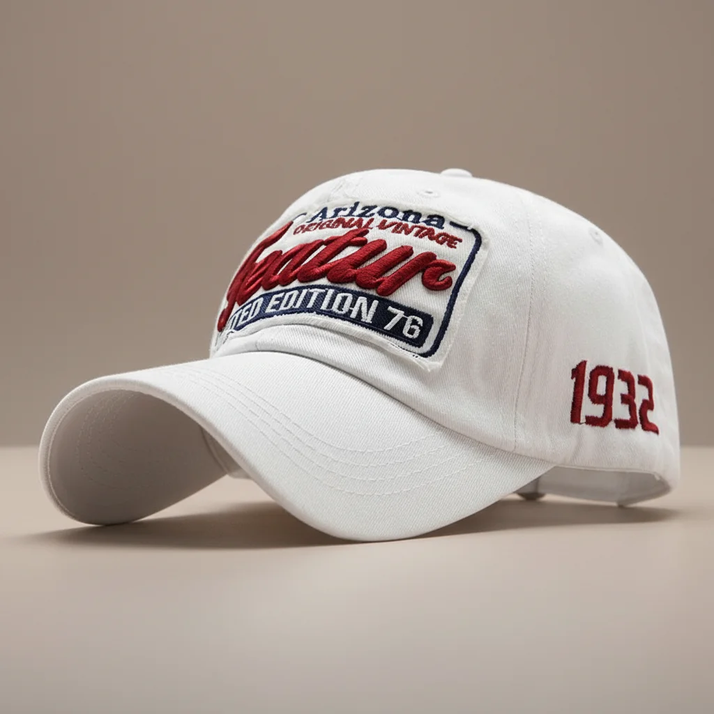 casquette vintage coton style usa femme - Vue 7 - casquette vintage