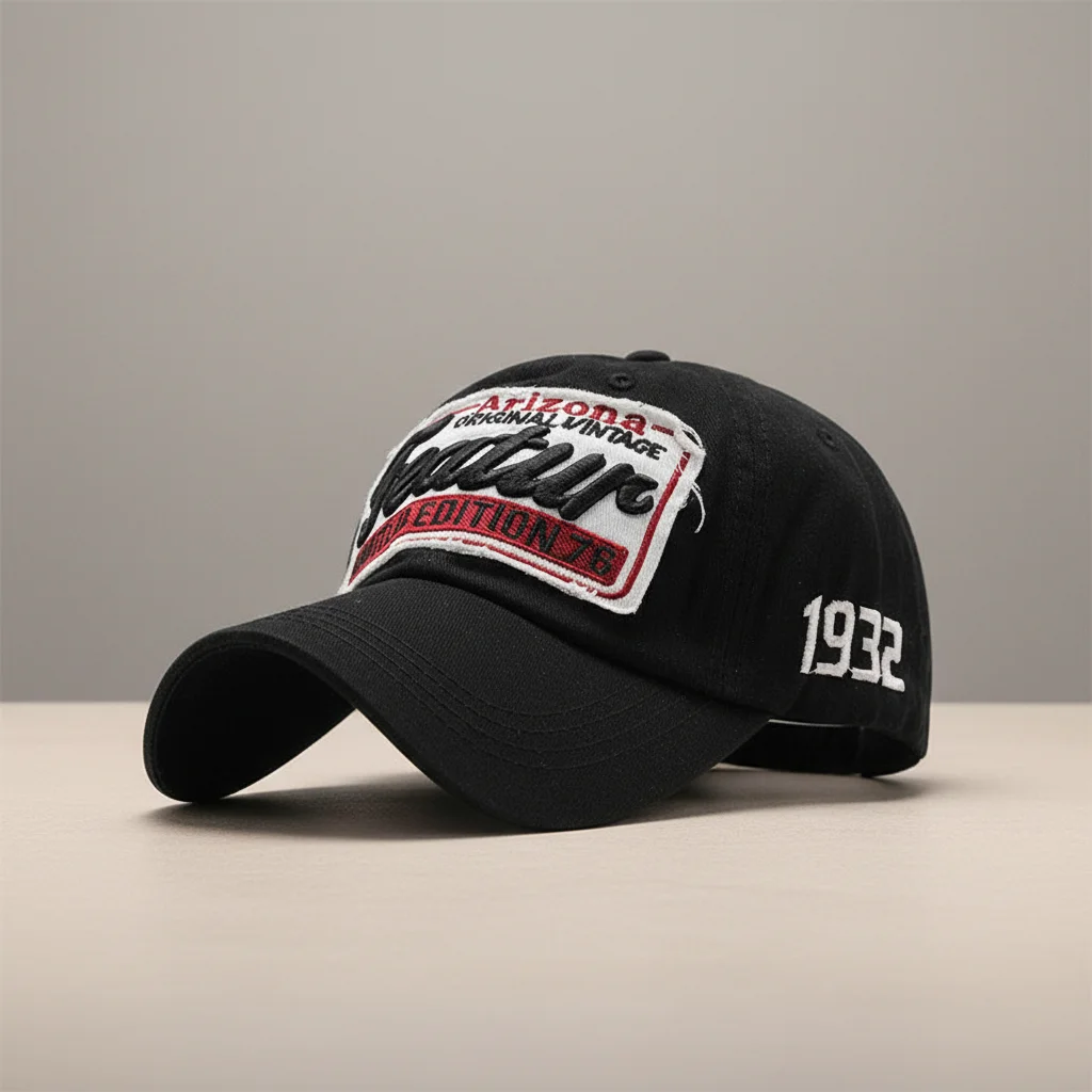 casquette vintage coton style usa femme - Vue 9 - casquette vintage