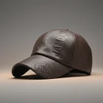 casquette vintage cuir souple ajustable - Vue 1 - casquette vintage