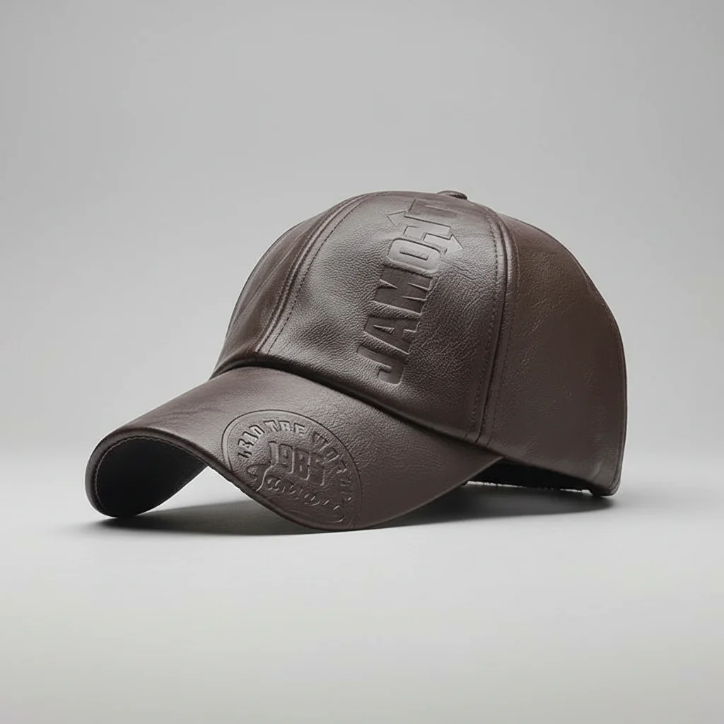 casquette vintage cuir souple ajustable - Vue 10 - casquette vintage