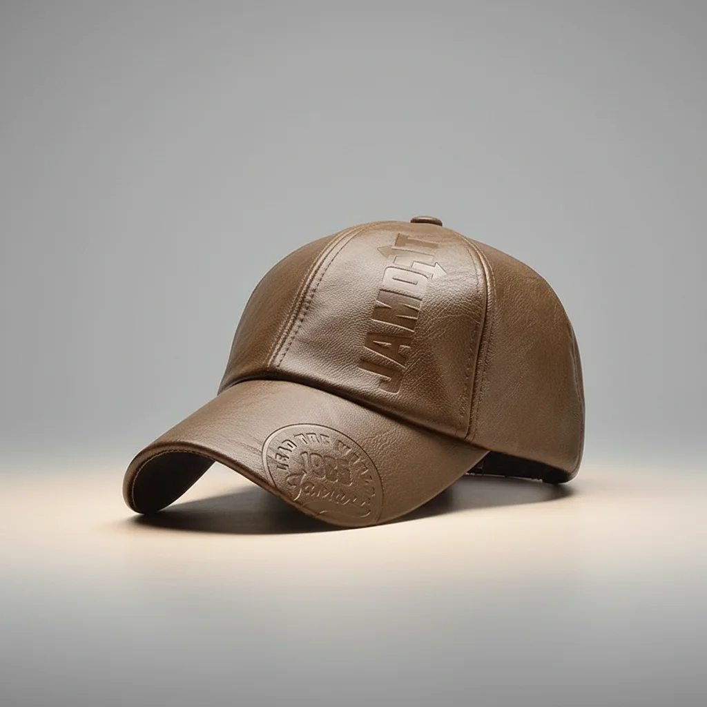 casquette vintage cuir souple ajustable - Vue 7 - casquette vintage