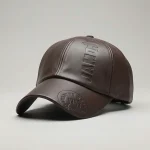 casquette vintage cuir souple quotidien - Vue 1 - casquette vintage
