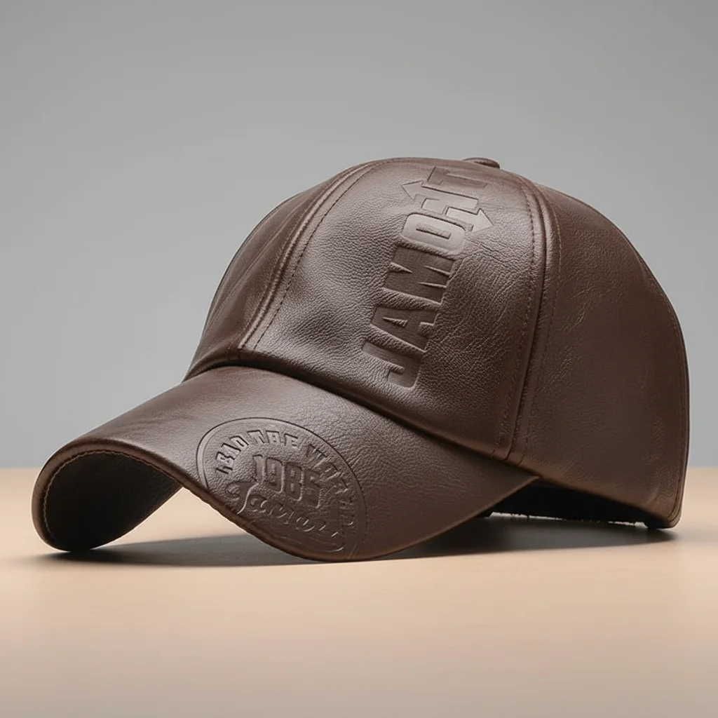 casquette vintage cuir souple quotidien - Vue 2 - casquette vintage
