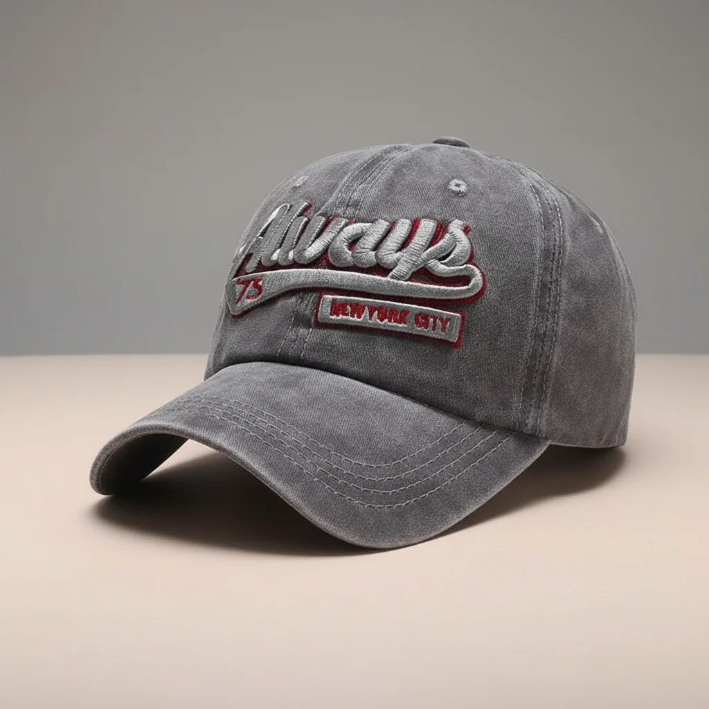 casquette vintage snapback look usé - Vue 8 - casquette vintage