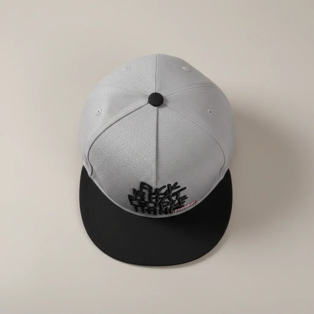 casquette vintage snapback polyester urbain - Vue 3 - casquette vintage