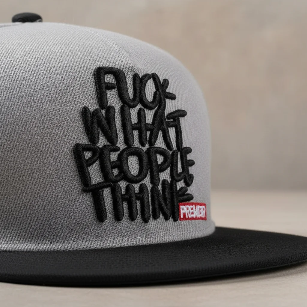 casquette vintage snapback polyester urbain - Vue 4 - casquette vintage