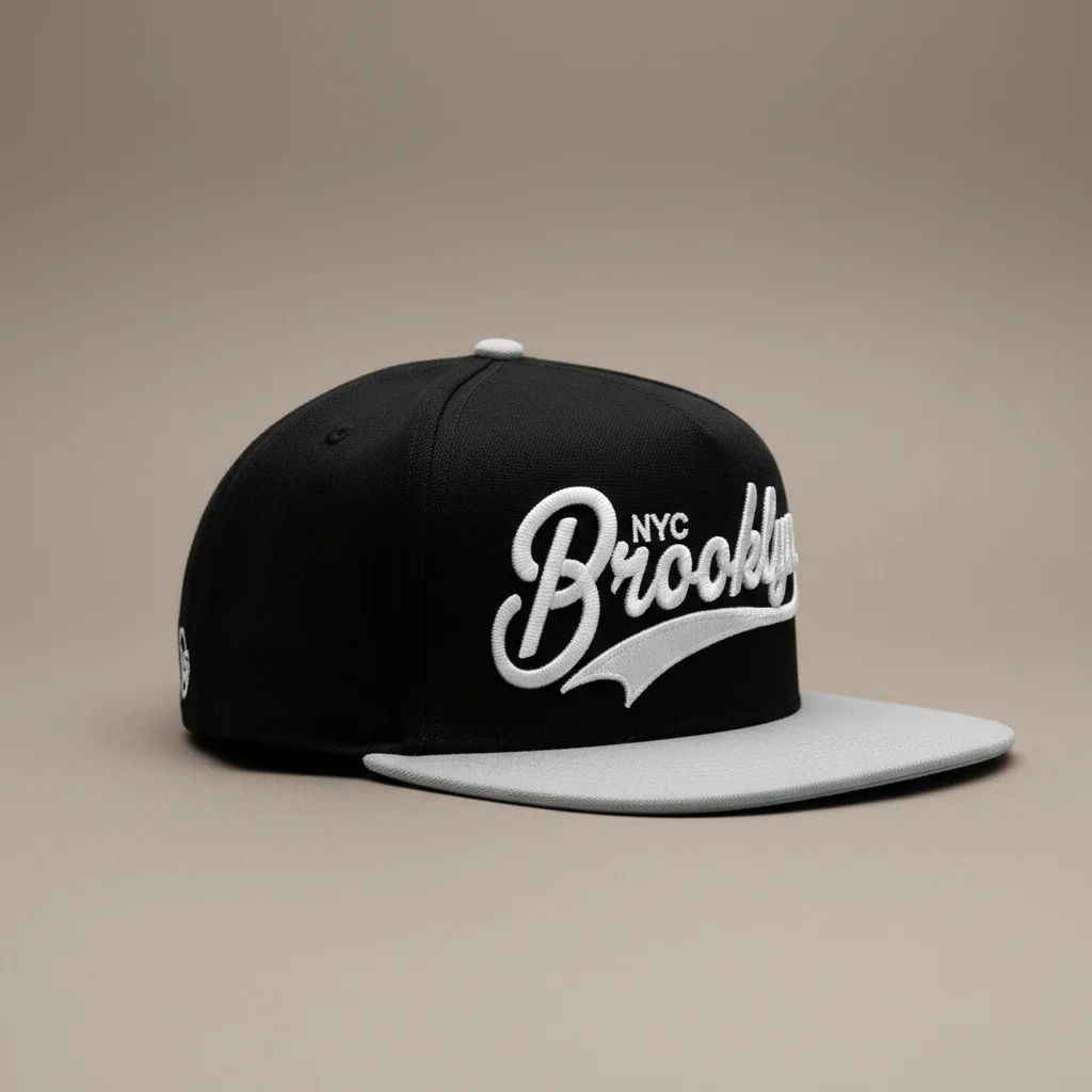 casquette vintage snapback style hip-hop unisexe - Vue 2 - casquette vintage