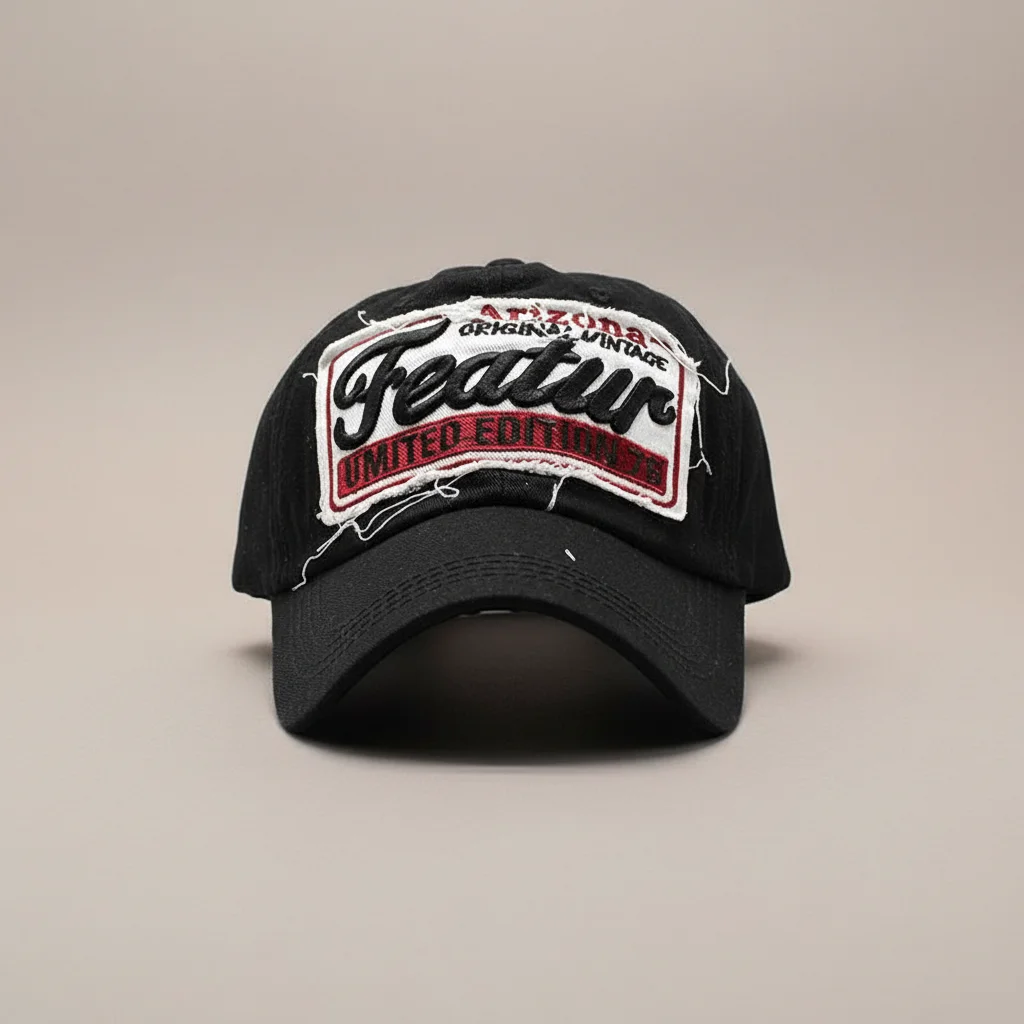 casquette vintage style américain décontracté - Vue 1 - casquette vintage