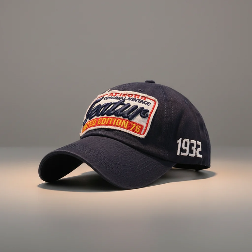 casquette vintage style américain décontracté - Vue 12 - casquette vintage