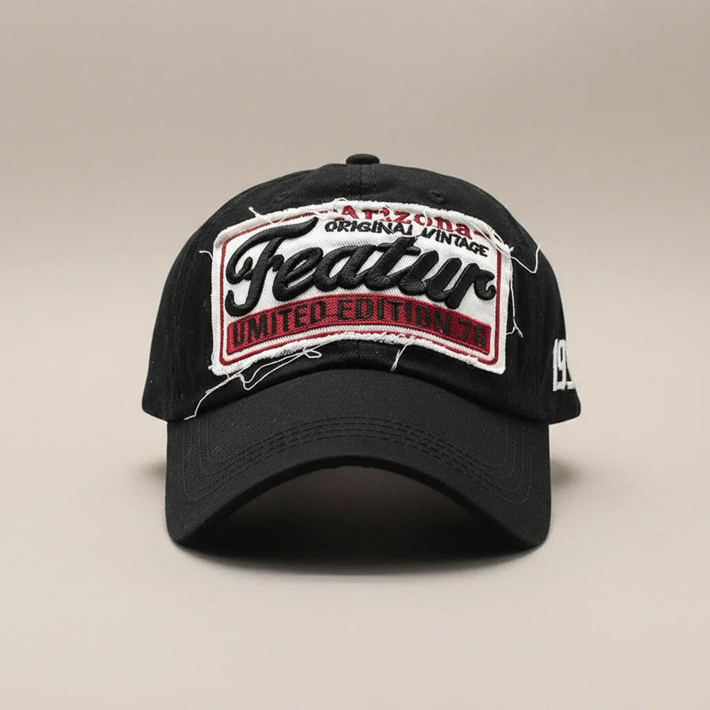 casquette vintage style américain décontracté - Vue 5 - casquette vintage