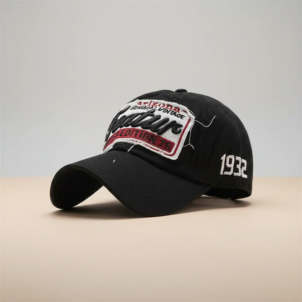 casquette vintage style américain décontracté - Vue 6 - casquette vintage
