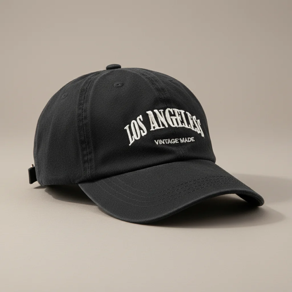 casquette vintage style baseball décontracté - Vue 1 - casquette vintage