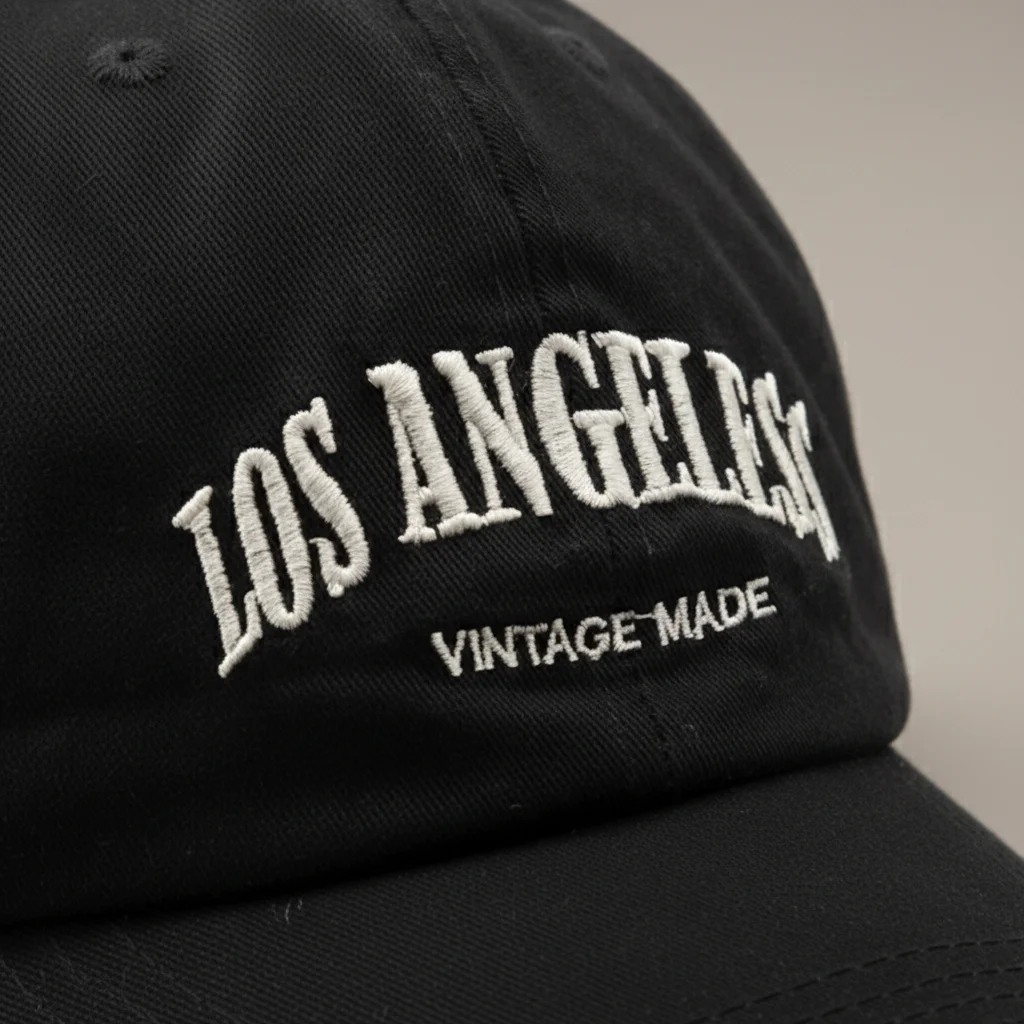 casquette vintage style baseball décontracté - Vue 4 - casquette vintage