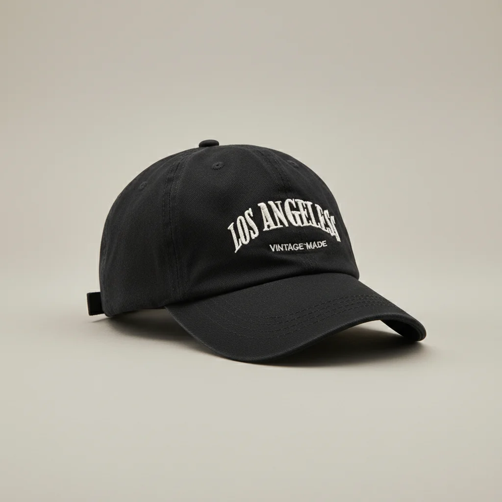 casquette vintage style baseball décontracté - Vue 5 - casquette vintage