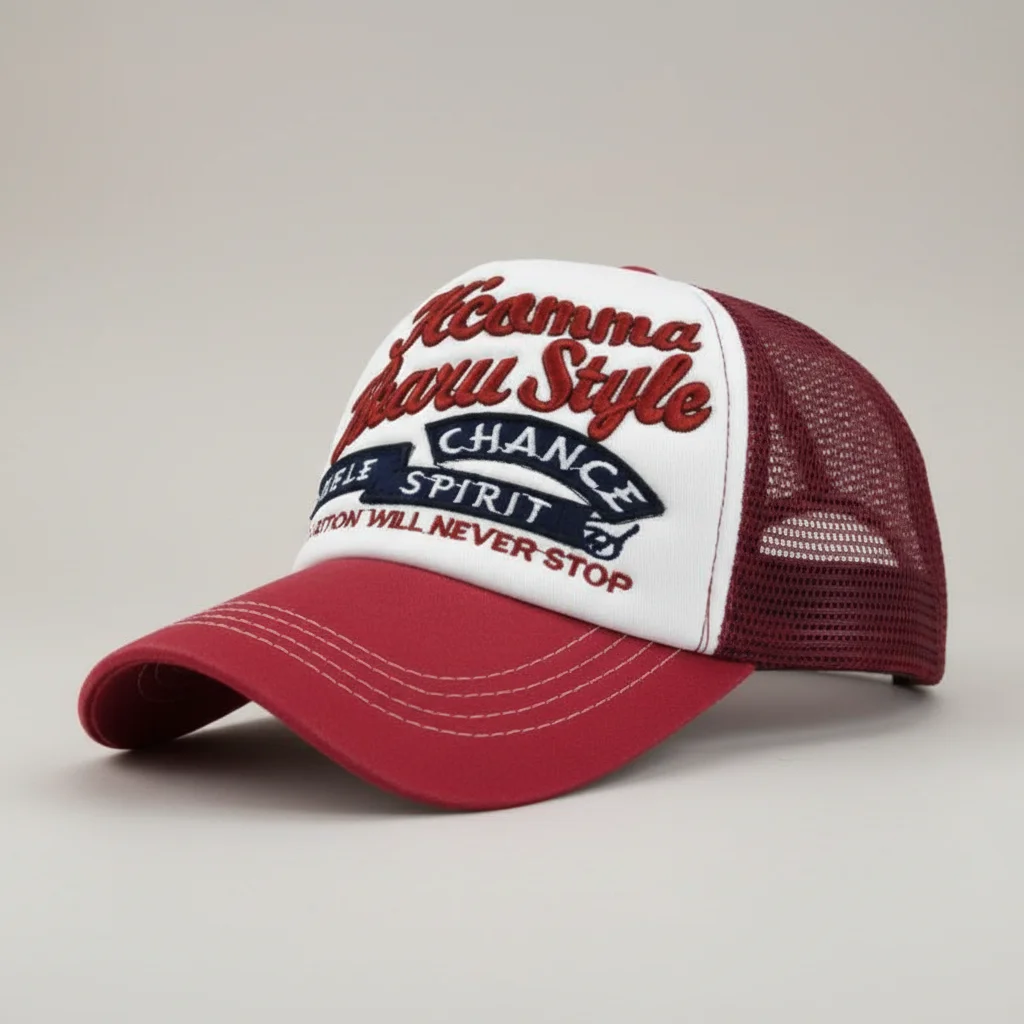 casquette vintage trucker femme décontractée - Vue 1 - casquette vintage
