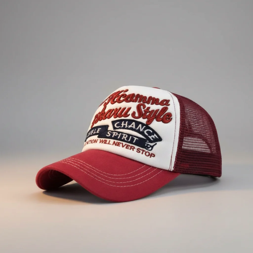 casquette vintage trucker femme décontractée - Vue 5 - casquette vintage