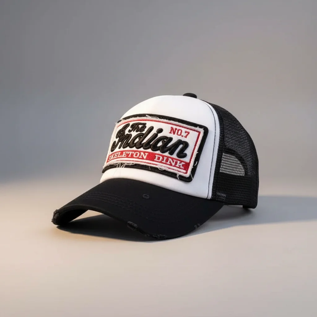 casquette vintage trucker homme/femme - Vue 1 - casquette vintage