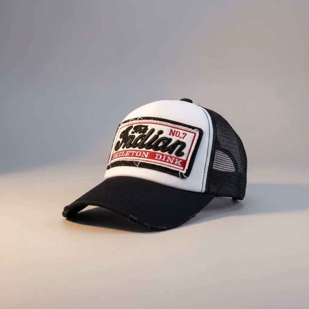 casquette vintage trucker homme/femme - Vue 2 - casquette vintage