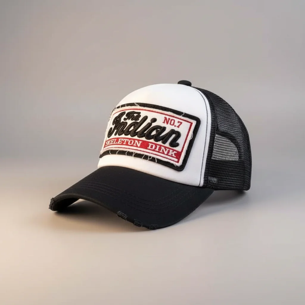 casquette vintage trucker homme/femme - Vue 3 - casquette vintage