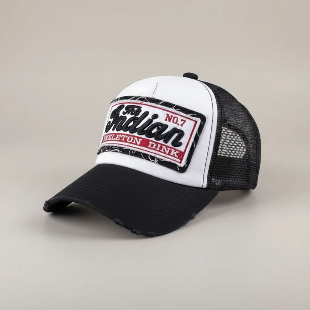 casquette vintage trucker homme/femme - Vue 5 - casquette vintage