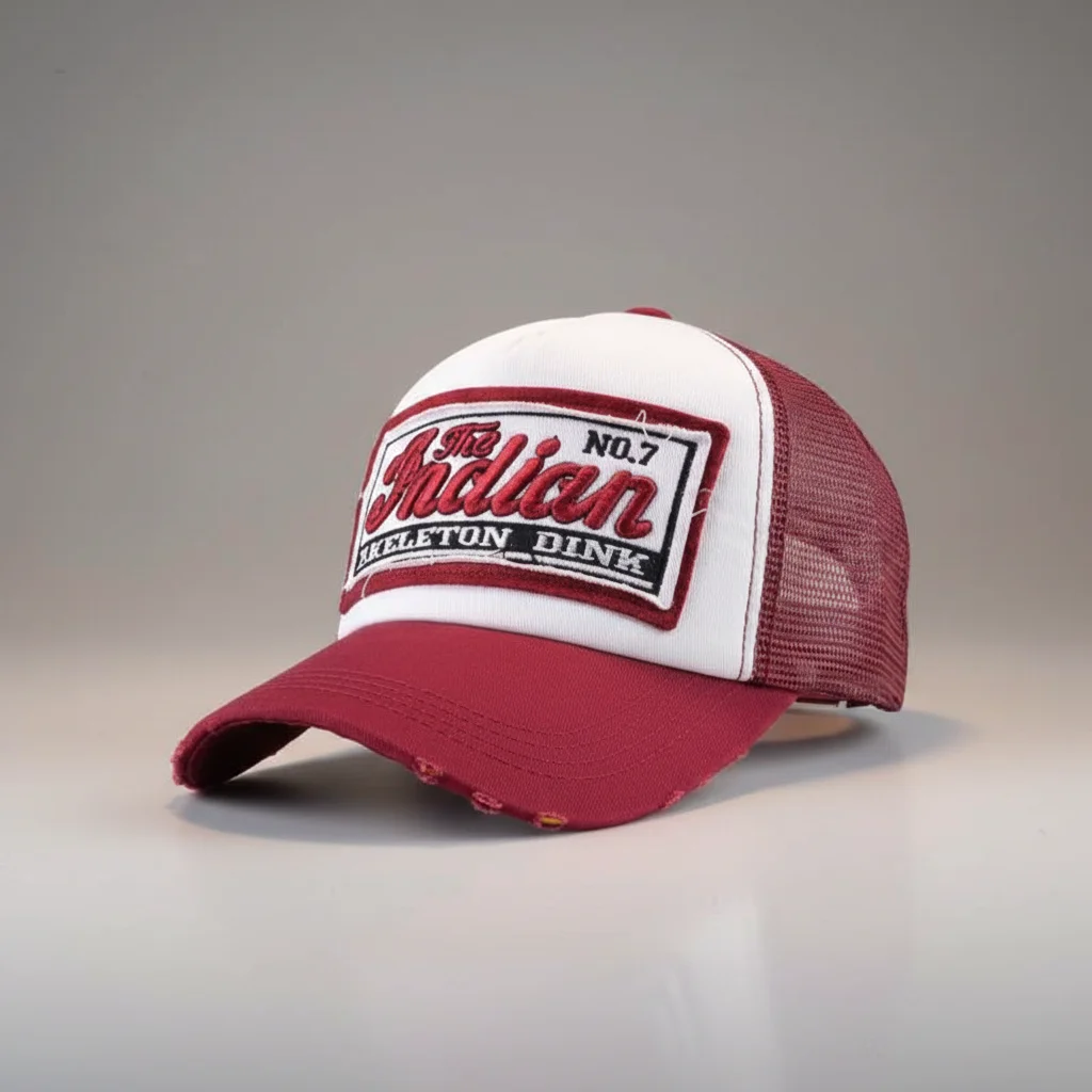 casquette vintage trucker homme/femme - Vue 8 - casquette vintage