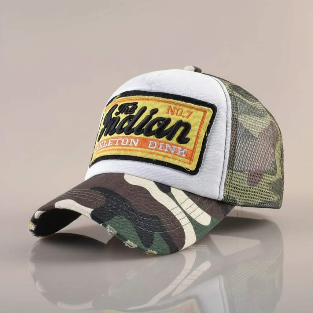 casquette vintage trucker homme/femme - Vue 9 - casquette vintage