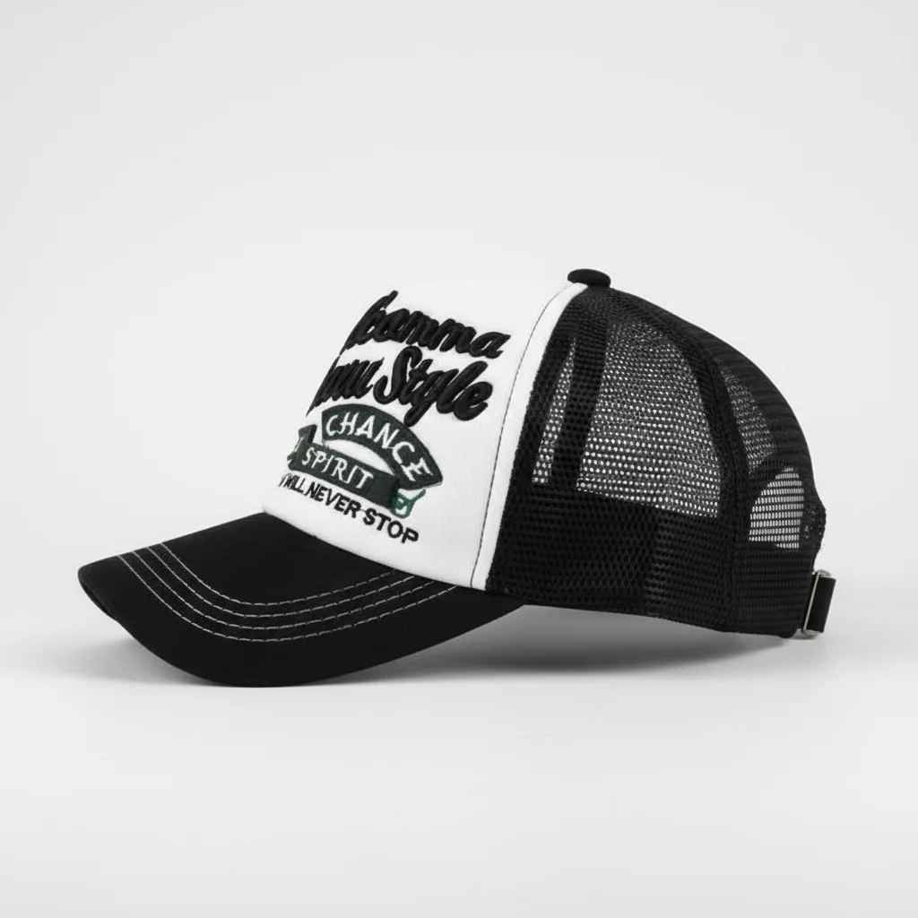 Casquette vintage trucker look rétro - Vue 2 - casquette vintage