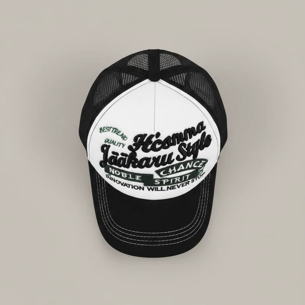 Casquette vintage trucker look rétro - Vue 3 - casquette vintage