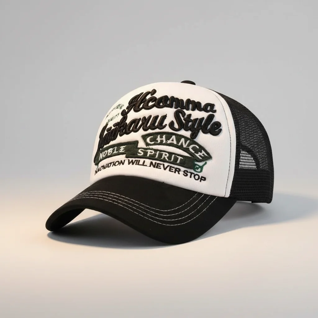 casquette vintage trucker style décontracté - Vue 5 - casquette vintage
