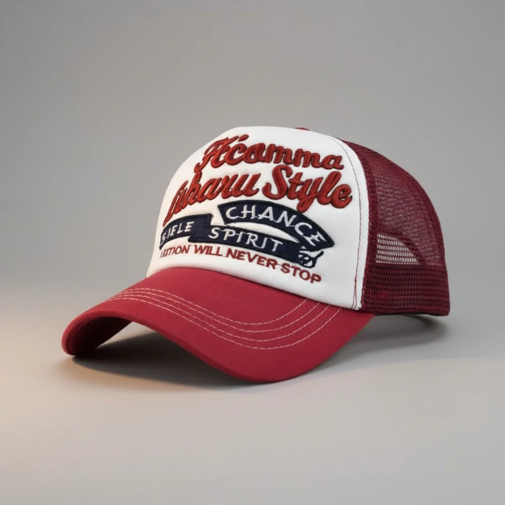 casquette vintage trucker style décontracté - Vue 7 - casquette vintage