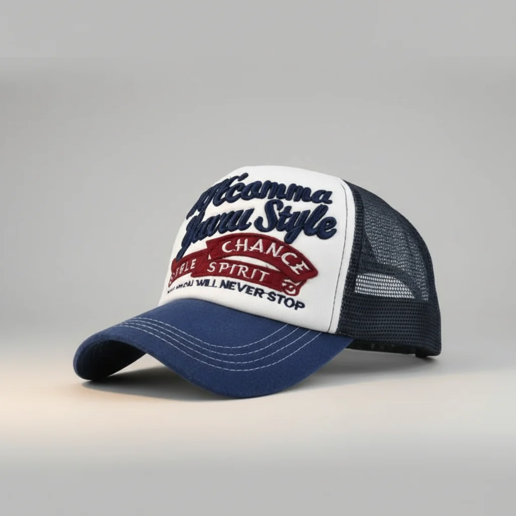 casquette vintage trucker style décontracté - Vue 9 - casquette vintage