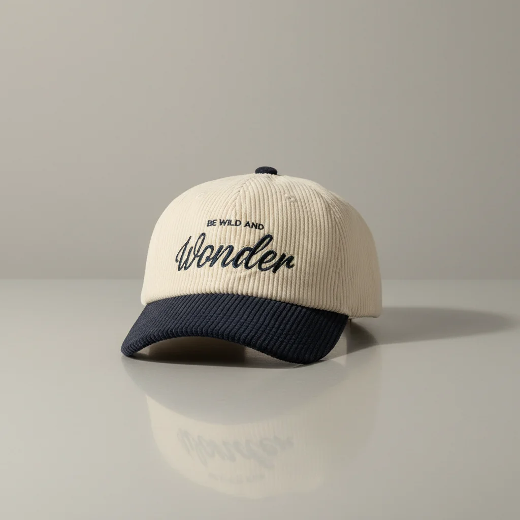 casquette vintage velours brodé moderne - Vue 11 - casquette vintage