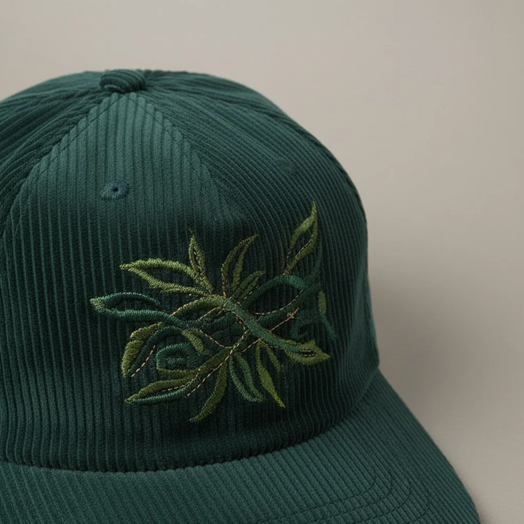 casquette vintage velours brodé motif original - Vue 11 - casquette vintage