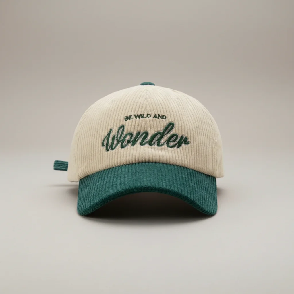 Casquette vintage velours brodée ajustable - Vue 10 - casquette vintage