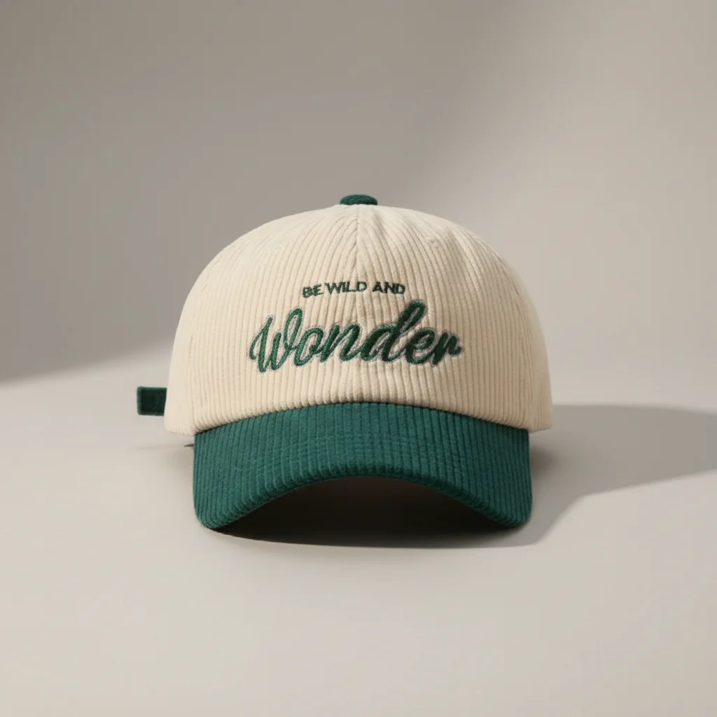 casquette vintage velours brodée ajustable - Vue 10 - casquette vintage