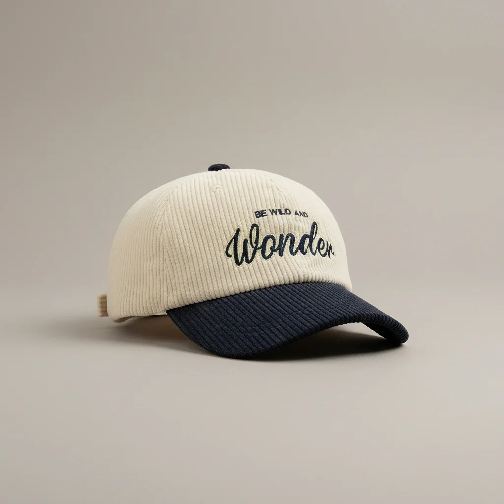 Casquette vintage velours brodée ajustable - Vue 11 - casquette vintage