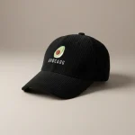 casquette vintage velours motif original - Vue 1 - casquette vintage