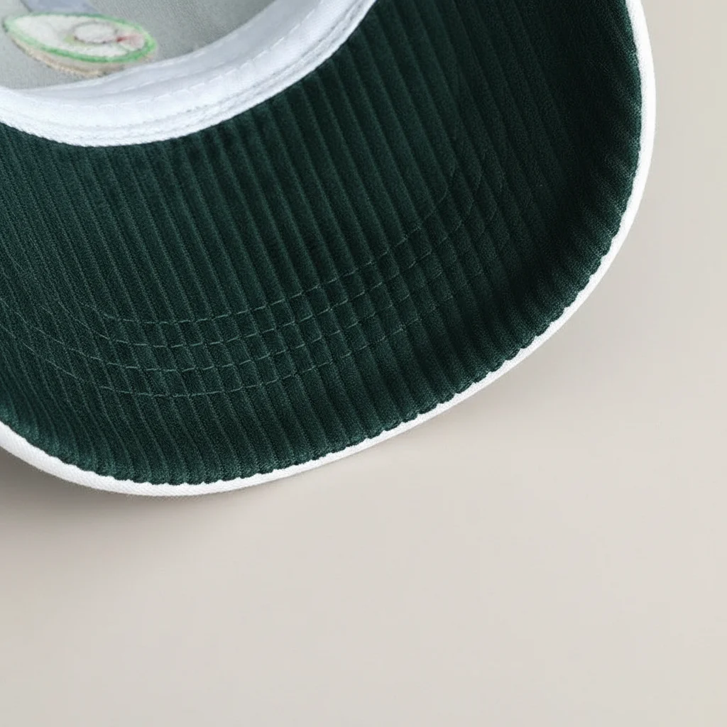 casquette vintage velours motif original - Vue 10 - casquette vintage
