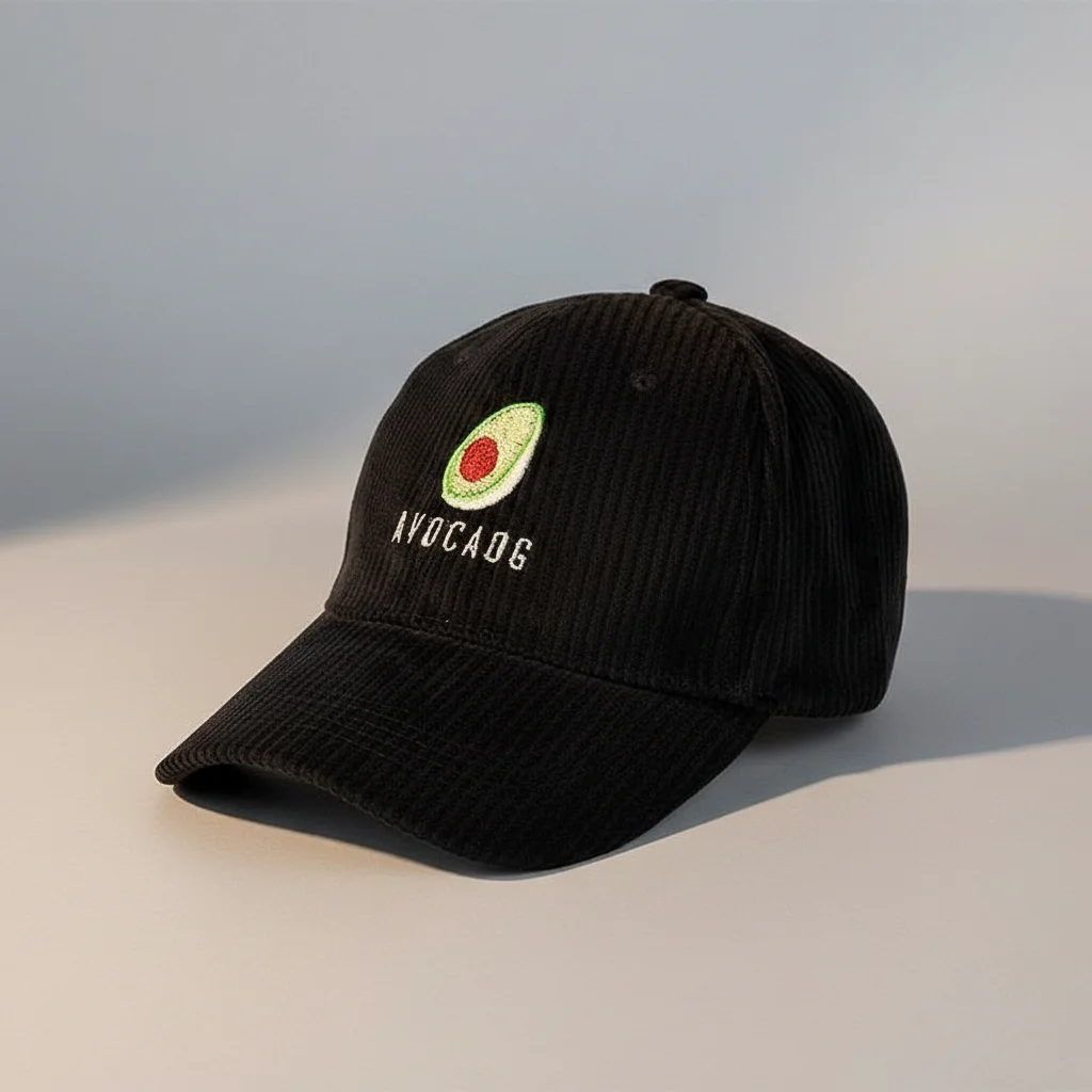 casquette vintage velours motif original - Vue 6 - casquette vintage