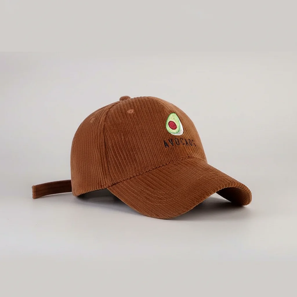 casquette vintage velours motif original - Vue 8 - casquette vintage