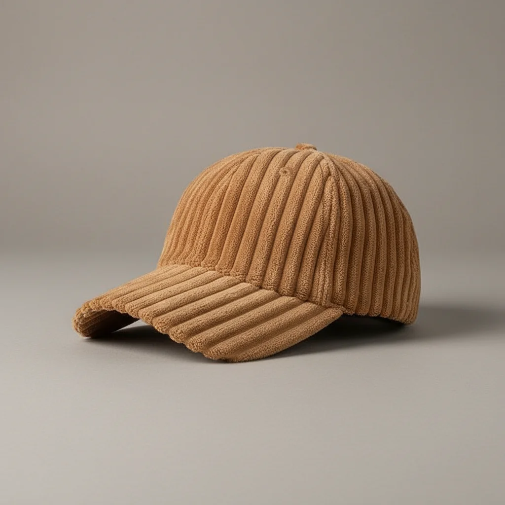 casquette vintage velours style décontracté ajustable - Vue 5 - casquette vintage