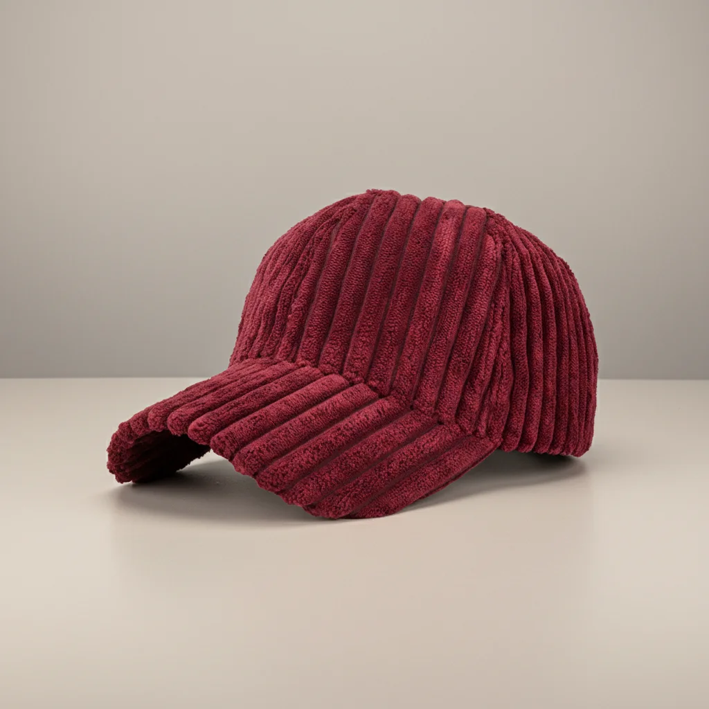 casquette vintage velours style décontracté ajustable - Vue 6 - casquette vintage