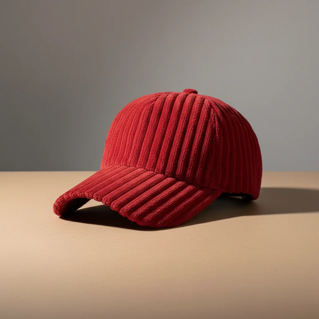 casquette vintage velours style décontracté ajustable - Vue 8 - casquette vintage