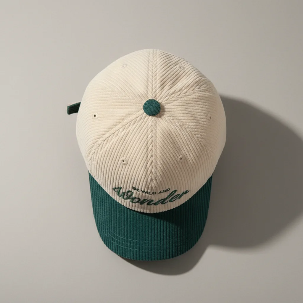 casquette vintage velours style élégant - Vue 3 - casquette vintage